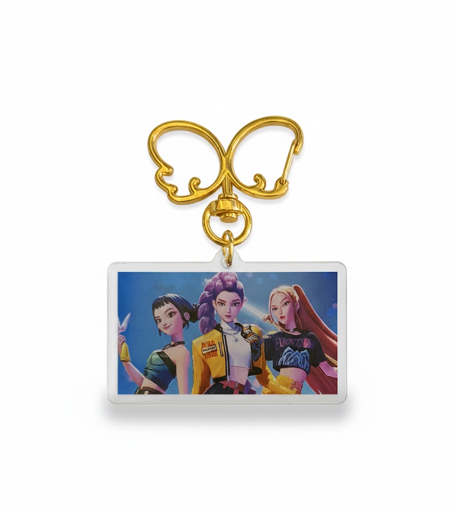 🌟 Kpop: Demon Hunters Trio Sleutelhanger 🌟